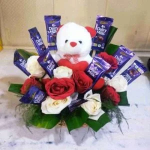 Teddy-N-Chocolate-Arrangement