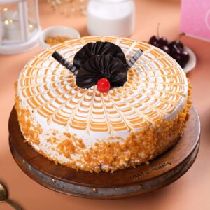 Satiating Butterscotch Cake