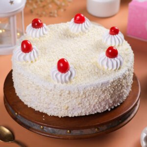 White Forest Cake