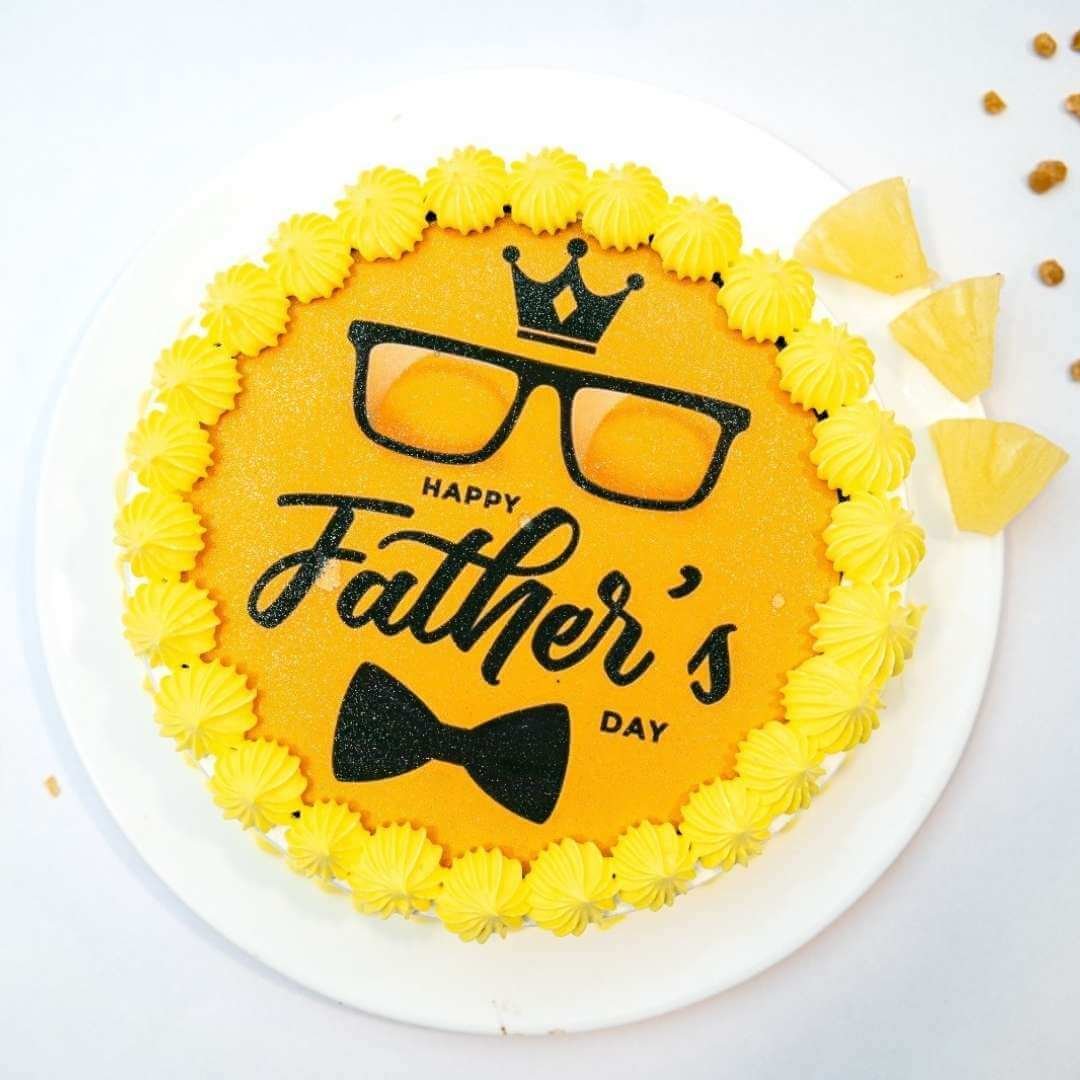 father-day-cake-pinapple